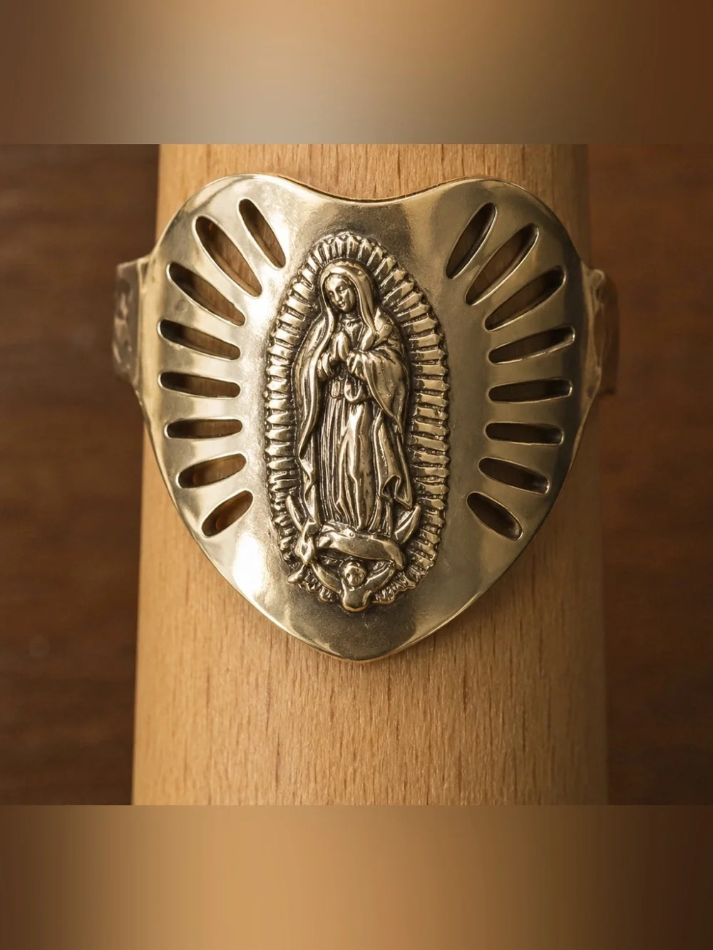 Our Lady of Guadalupe elegant sterling